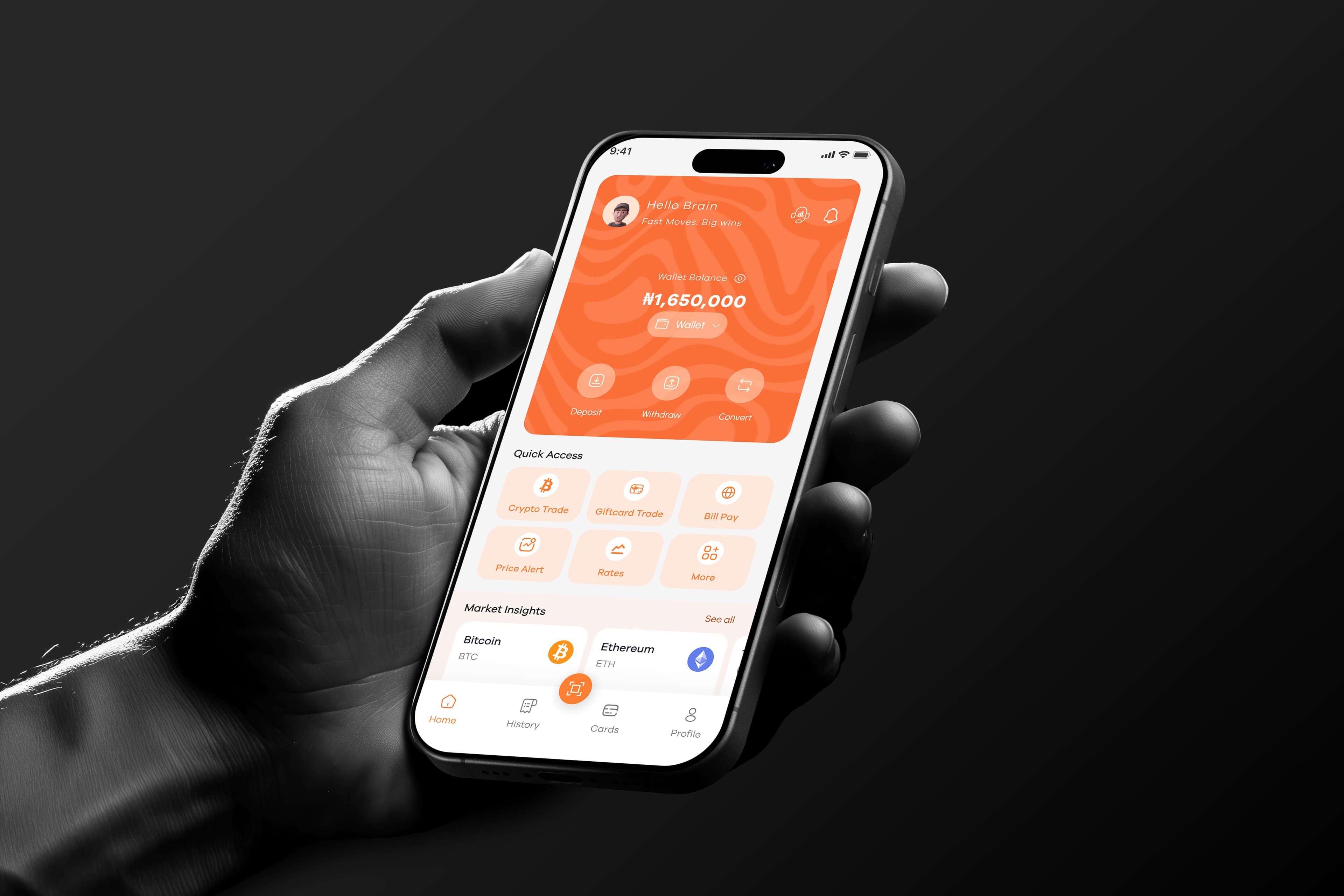 TradeAviator app on phone